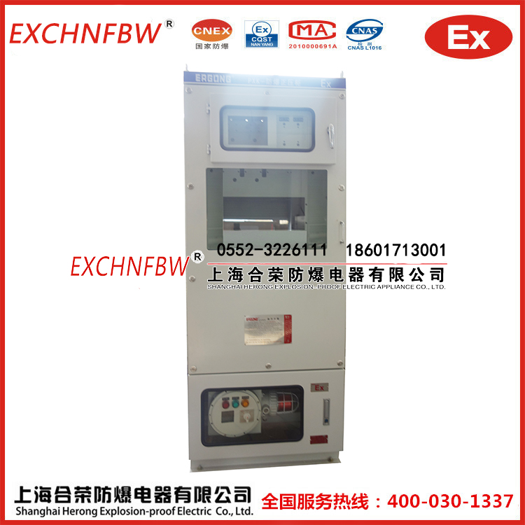 克拉瑪依氣化爐（天然氣）專用PXK防爆正壓柜合榮防爆