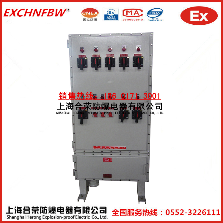 非標定制防爆配電柜防爆電器